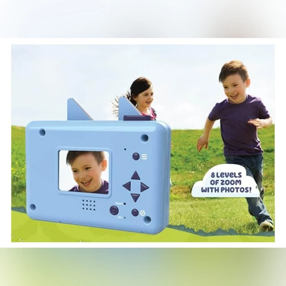 Bluey Digital Camera with SD Card For Kids with Video Recording And Games